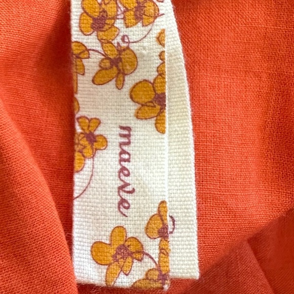 Anthropologie Maeve Terasina Orange Dress - Picture 3 of 7